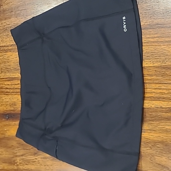 Orvis Pants - Orvis Black Skort with Pockets Size Med Pickelball